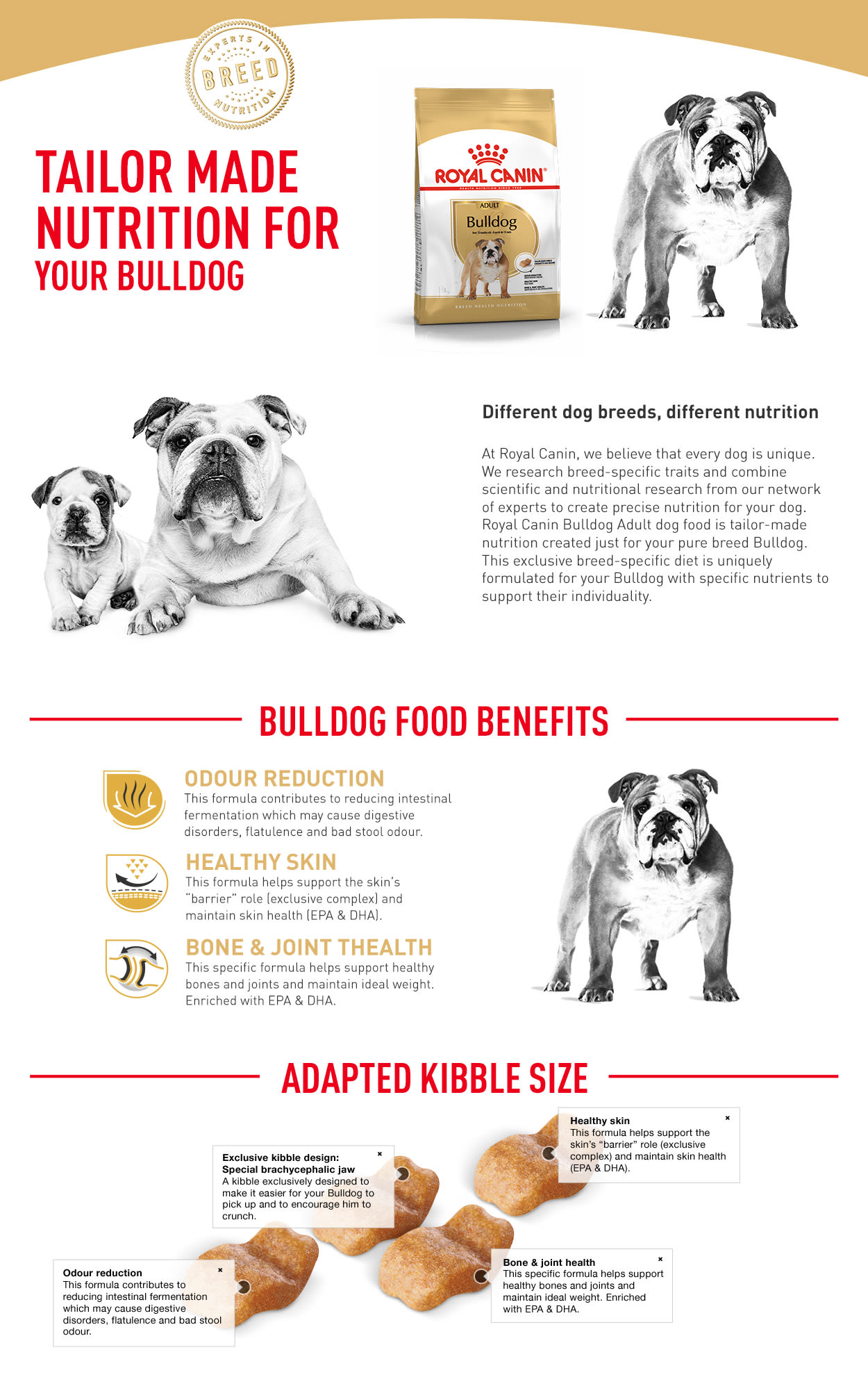 Canin hotsell bulldog food